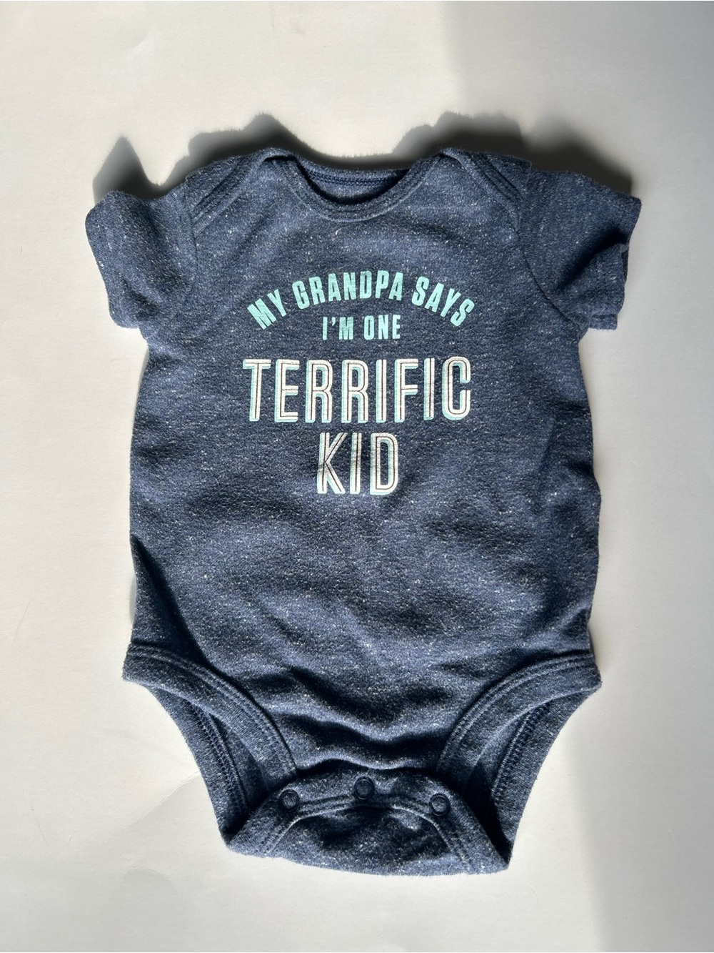 🍼5/$20🍼 Terrific Kid Navy Baby One-Piece Bodysuit